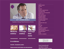 Tablet Screenshot of giovannibrunelli.it